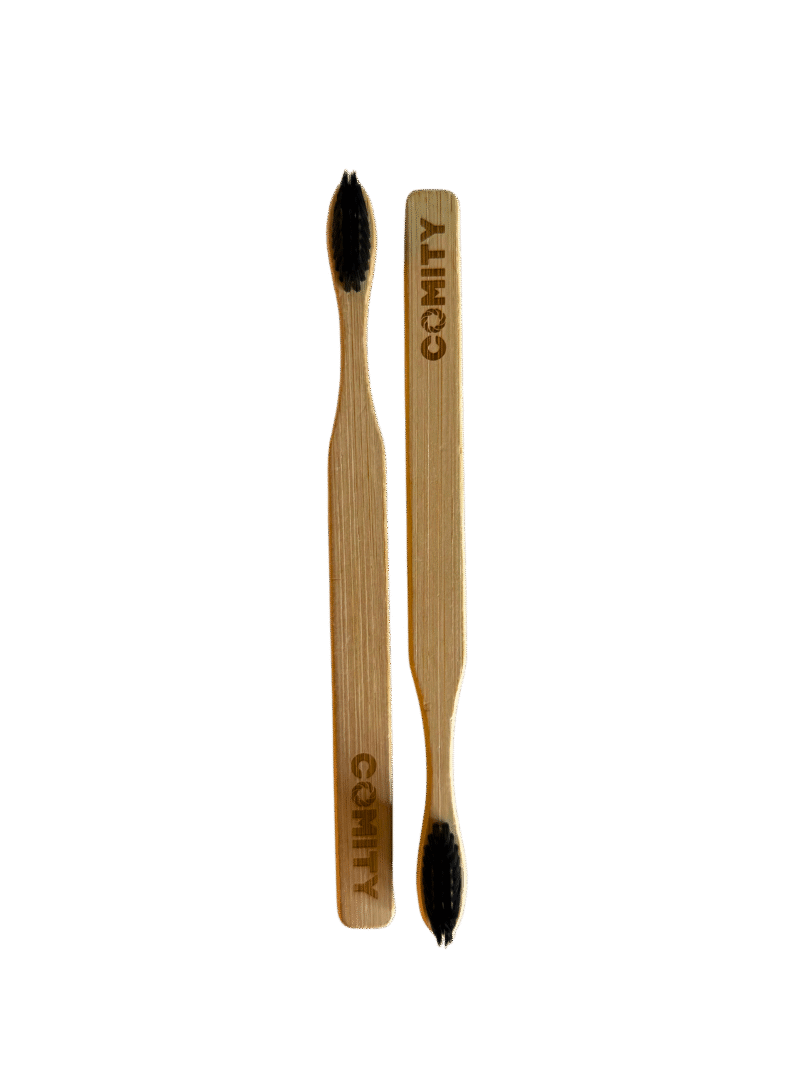 Comity Bamboo Toothbrush, 2pcs
