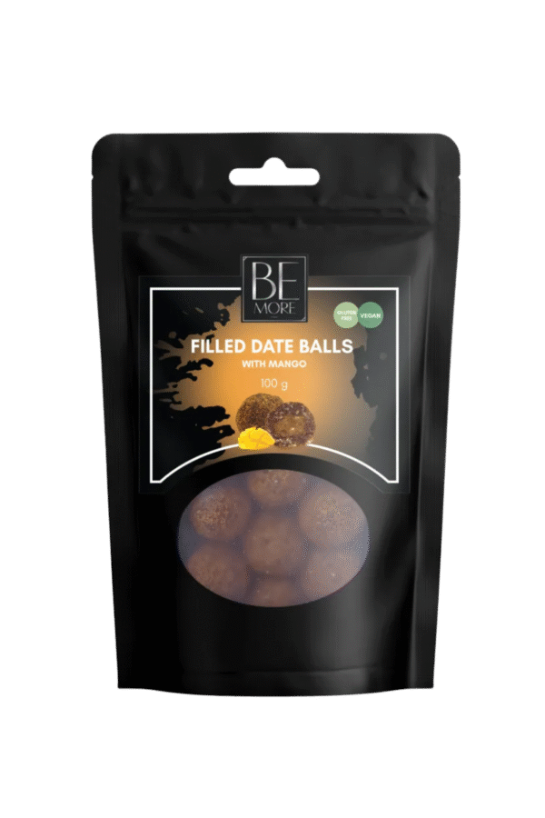 Filled date balls with mango 100 gr
