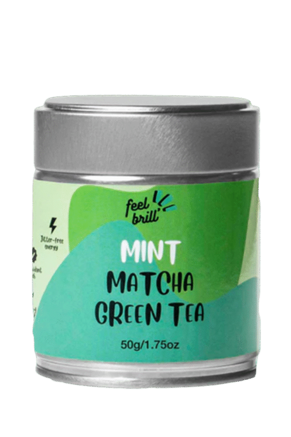 Matcha green tea with mint Feel Brill, 50 g