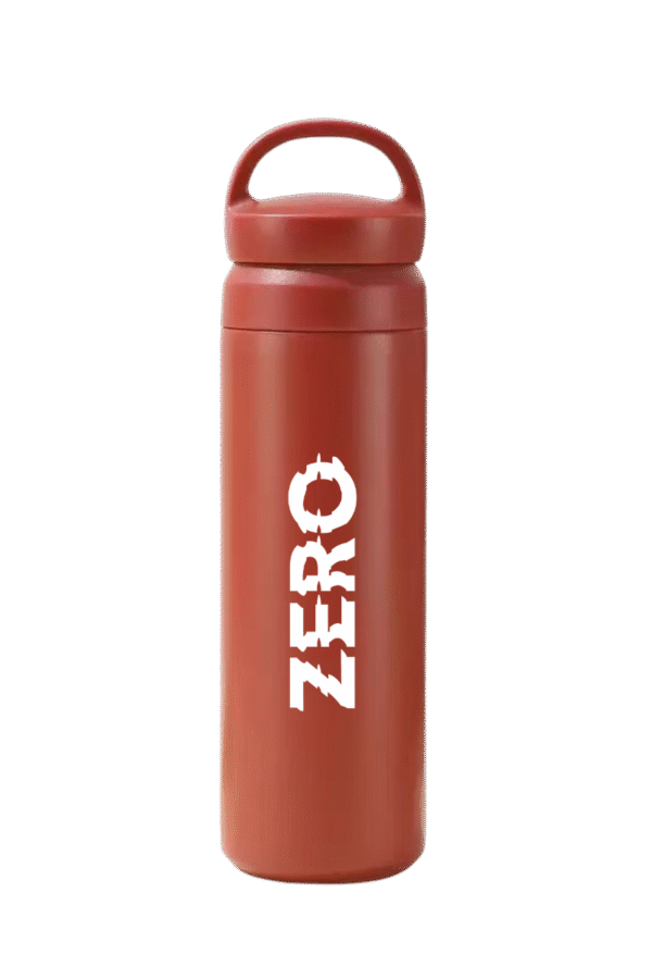 Zero Stainless Steel Water Bottle, Red