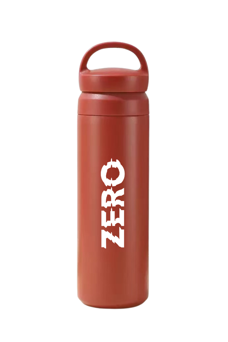 Zero Stainless Steel Water Bottle, Red