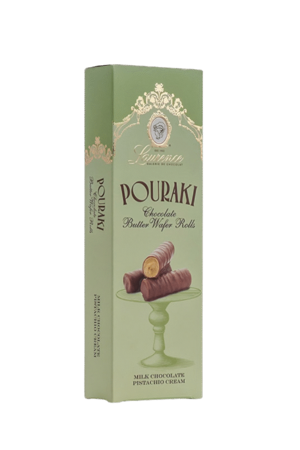 Laurence Pouraki Pistachio Rolls, 4 x 30 g