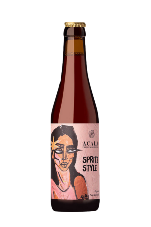 Organic sparkling tea ACALA Kombucha Spritz Style, 330 ml