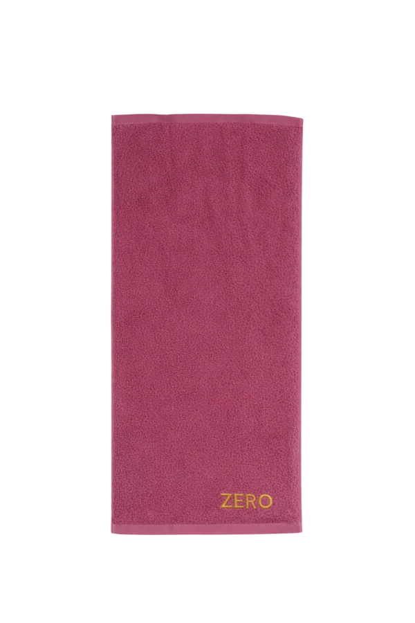 ZERO Face Towel, Pure Cotton 100% , Royal Red